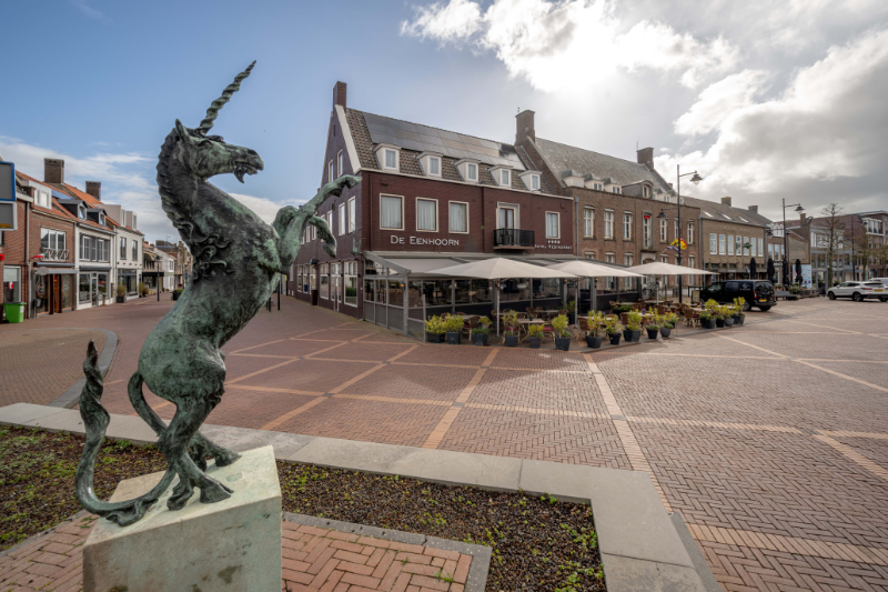 Hotel de Eenhoorn in Oostburg